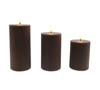 Relaxdays 3 LED candles