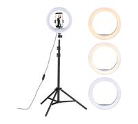 Relaxdays LED Ring Light with Tripod
