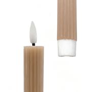 Relaxdays LED taper candles set of 2