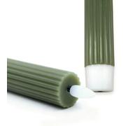 Relaxdays LED taper candles set of 2
