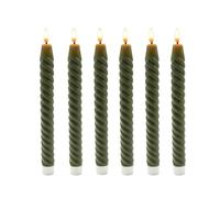 Relaxdays LED taper candles set of 6