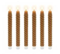 Relaxdays LED taper candles set of 6