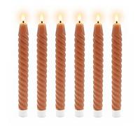Relaxdays LED taper candles set of 6