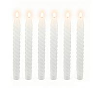Relaxdays LED taper candles set of 6