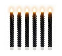 Relaxdays LED taper candles set of 6