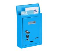 Relaxdays Letterbox with Nameplate