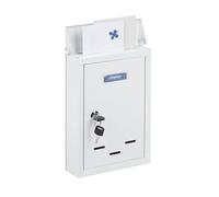 Relaxdays Letterbox with Nameplate
