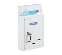 Relaxdays Letterbox with Nameplate