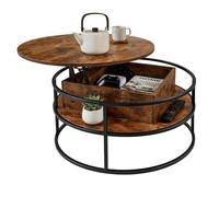 Relaxdays Lift-top coffee table with storage
