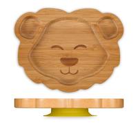 Relaxdays "Lion" Baby Plate with Suction Cup