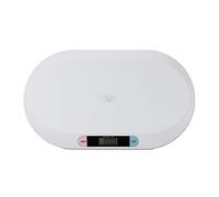 Relaxdays Little Choice Digital Baby Scales for Infants up to 20 kg, Breastfeeding and Pet Scale, Batteries Included, White