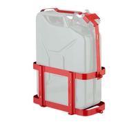Relaxdays Lockable Canister Holder Red