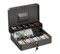 Relaxdays Lockable Cash Box