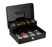 Relaxdays Lockable Cash Box