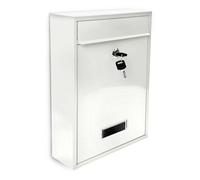 Relaxdays Lockable letterbox in different colours