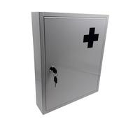 Relaxdays Lockable medical cabinet