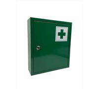 Relaxdays Lockable medicine cabinet with shelf