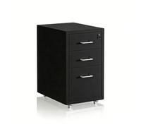 Relaxdays Lockable metal rolling unit
