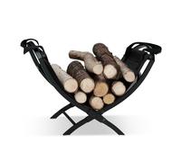 Relaxdays Log Cradle with Tote