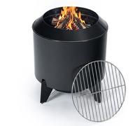Relaxdays Low-smoke firepit