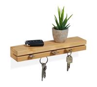 Relaxdays Magnetic Key Holder with Shelf