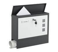 Relaxdays Mail box with newspaper holder