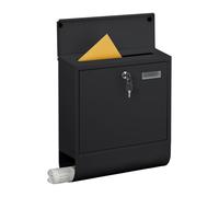 Relaxdays Mailbox with newspaper holder