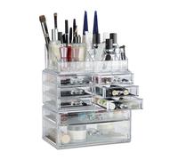 Relaxdays Makeup Organizer with 8 Drawers