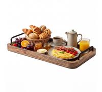 Relaxdays Mango wood tray