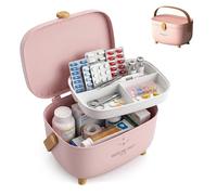 Relaxdays Plastic medicine box