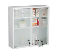 Relaxdays Medicine Cabinet with Double Doors