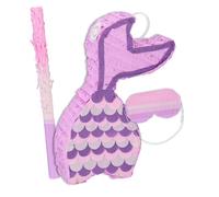 Relaxdays Mermaid Pinata with Bat and Mask