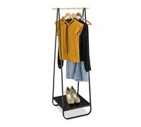 Relaxdays Metal Coat Rack with Shelf