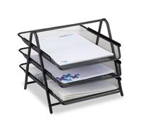 Relaxdays Metal Document Rack