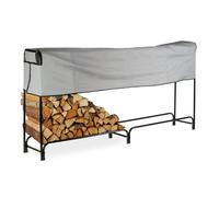 Relaxdays Metal Firewood Rack