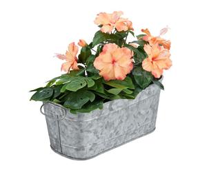 Relaxdays Metal Flower Planter