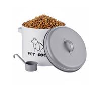 Relaxdays Metal food box w/ scoop