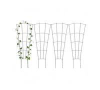 Relaxdays 4-pack metal plant supports