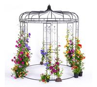 Relaxdays Metal rose arbour