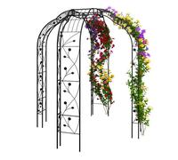 Relaxdays Metal rose arbour