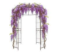 Relaxdays Metal Rose Arbour
