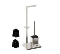 Relaxdays Metal toilet set