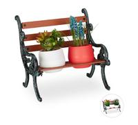 Relaxdays Mini Flower Bench