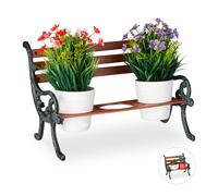Relaxdays Mini Flower Bench