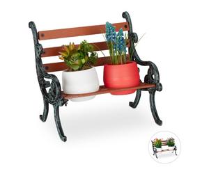 Relaxdays Mini Flower Bench