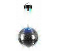 Relaxdays Mirror ball with motor & light