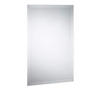Relaxdays Mirror, Frameless, Wall Mounted, Bathroom, Hallway, Living Room, Dimensions: 40 x 60 cm
