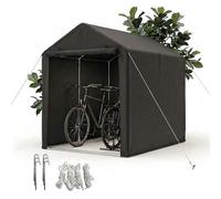 Relaxdays Mobile bike garage for 2