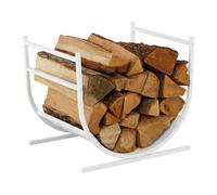 Relaxdays Modern U-shaped log holder
