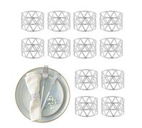 Relaxdays Napkin Rings Set of 12